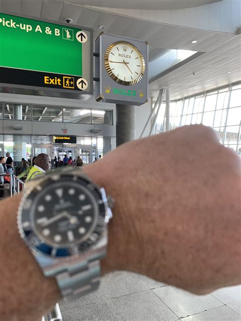 rolex airport|take off rolex at airport security.